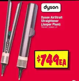 JB Hi-Fi Dyson airstrait straightener (jasper plum) offer