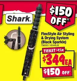 JB Hi-Fi Flexstyle air styling & drying system (black sparkle) offer