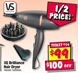 JB Hi-Fi 3q brilliance hair dryer offer