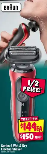 JB Hi-Fi Series 6 wet & dry electric shaver offer
