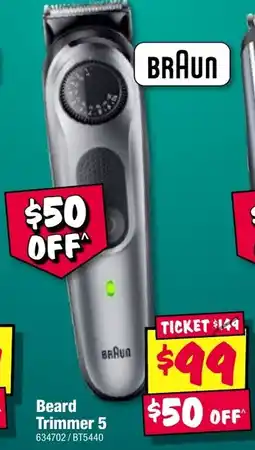 JB Hi-Fi Beard trimmer 5 offer