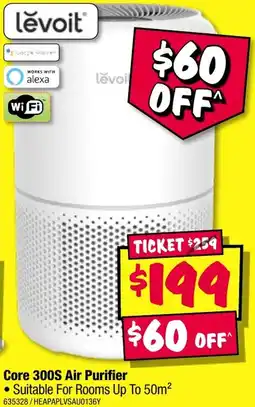 JB Hi-Fi Core 300s air purifier offer