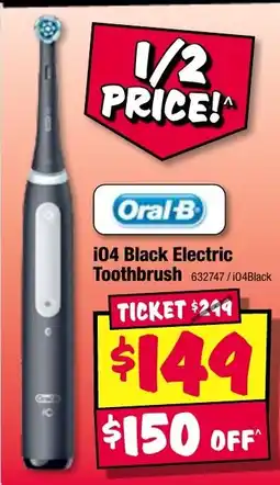 JB Hi-Fi Black electric toothbrush offer