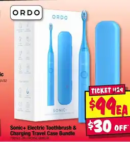 JB Hi-Fi Sonic electric toothbrush & charging travel case bundle offer