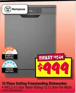 JB Hi-Fi Freestanding dishwasher offer