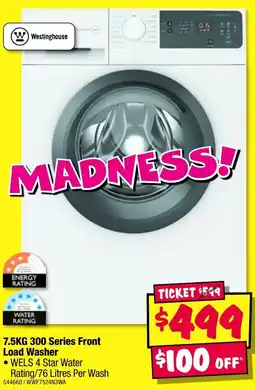 JB Hi-Fi Front Load Washer offer