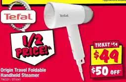 JB Hi-Fi Origin travel foldable handheld steamer offer