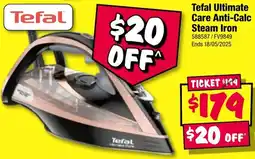 JB Hi-Fi Tefal ultimate care anti-calc steam iron offer