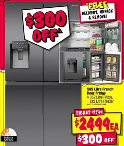 JB Hi-Fi French Door Fridge offer