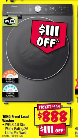 JB Hi-Fi Front Load Washer offer