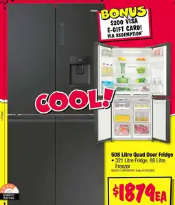 JB Hi-Fi Quad door fridge offer