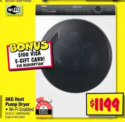 JB Hi-Fi Heat Pump Dryer offer