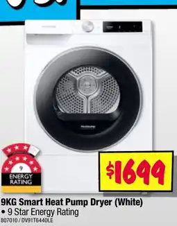 JB Hi-Fi Smart Heat Pump Dryer (White) offer