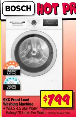 JB Hi-Fi Front load washing machine offer