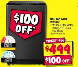 JB Hi-Fi Top Load Washer offer