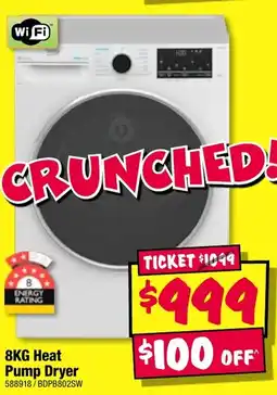 JB Hi-Fi Heat Pump Dryer offer