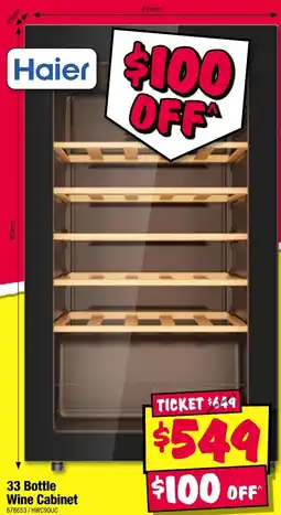 JB Hi-Fi Wine Cabinet offer