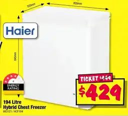 JB Hi-Fi Hybrid Chest Freezer offer