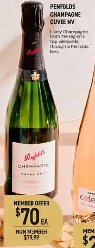 Dan Murphy's Penfolds champagne cuvee nv offer