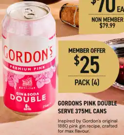 Dan Murphy's Gordons pink double serve offer