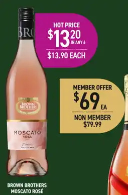 Dan Murphy's Brown brothers moscato offer