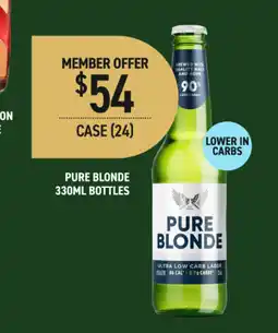 Dan Murphy's PURE BLONDE offer