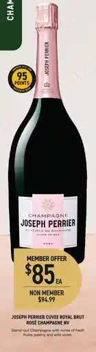 Dan Murphy's Joseph perrier cuvee royal brut rosé champagne nv offer