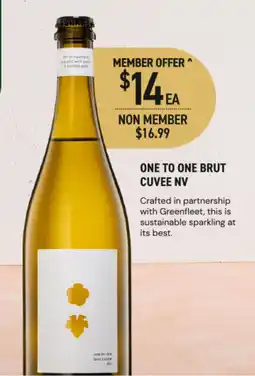 Dan Murphy's One to one brut cuvee nv offer