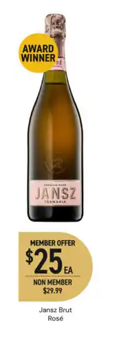 Dan Murphy's Jansz Brut Rosé offer