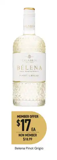Dan Murphy's Belena pinot grigio offer