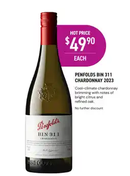 Dan Murphy's Penfolds bin 311 offer