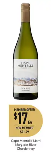 Dan Murphy's Cape mentelle marri margaret river chardonnay offer