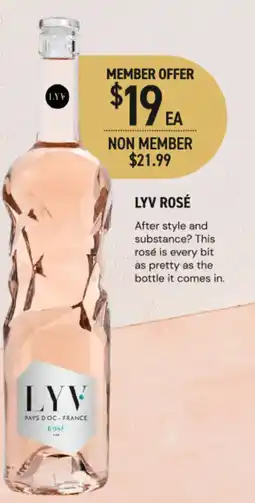 Dan Murphy's Lyv rosé offer