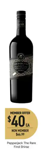 Dan Murphy's Pepperjack the rare find shiraz offer