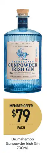 Dan Murphy's Drumshambo gunpowder irish gin offer