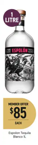 Dan Murphy's Espolon tequila blanco offer