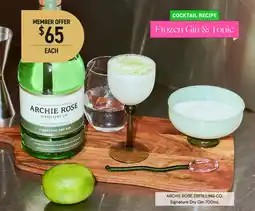 Dan Murphy's Archie rose offer