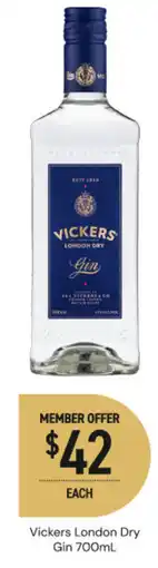 Dan Murphy's Vickers gin offer