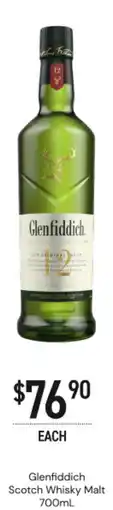 Dan Murphy's Glenfiddich scotch whisky malt offer