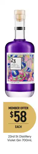 Dan Murphy's Distillery violet gin offer