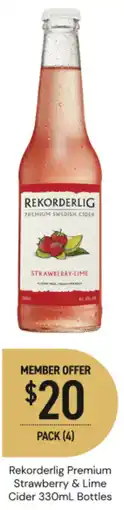 Dan Murphy's Rekorderlig premium swedish cider offer
