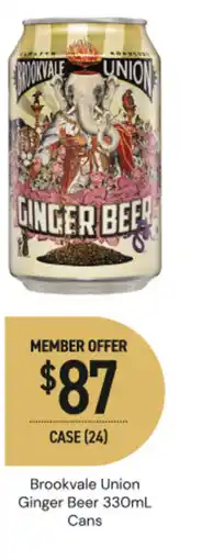 Dan Murphy's Brookvale union ginger beer offer
