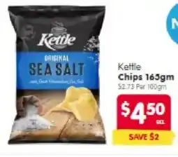 Spar Kettle chips offer