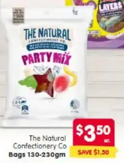 Spar The natural confectionery co bags offer