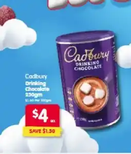 Spar Cadbury drinking chocolate offer