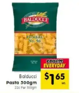 Spar Balducci pasta offer