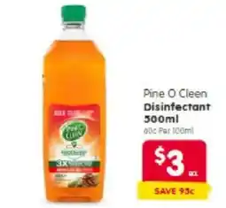 Spar Pine O Cleen Disinfectant offer
