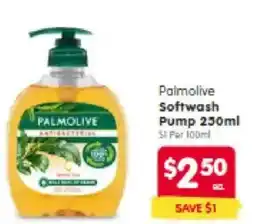 Spar Palmolive softwash pump offer