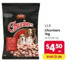 Spar V.i.p chunkers offer