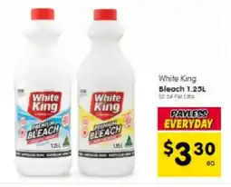 Spar White king bleach offer